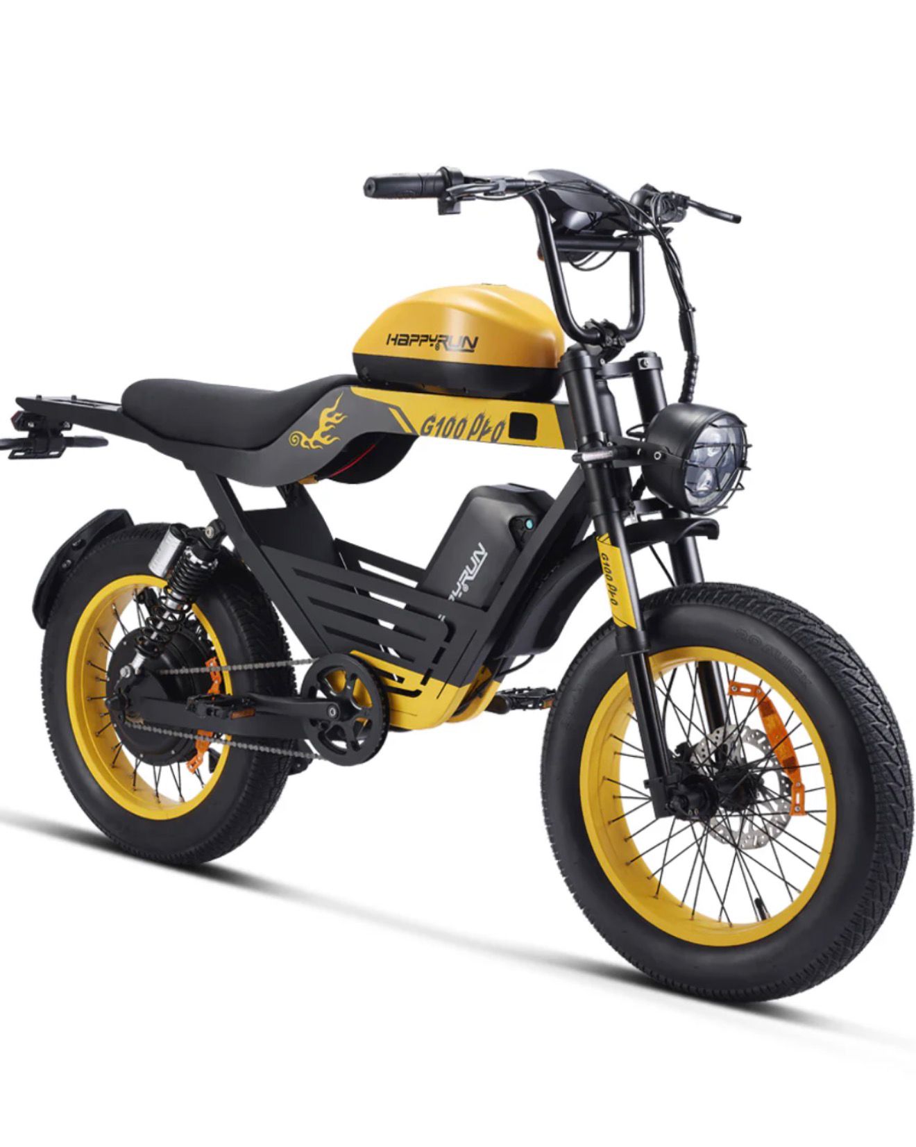 HappyRun G100 Pro 6000W Dual Battery Electric Bike
